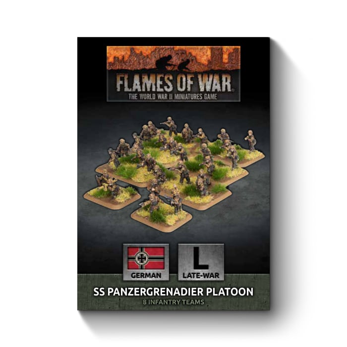 Flames of War - SS Panzergrenadier Platoon - Brazos Valley Hobby & Games
