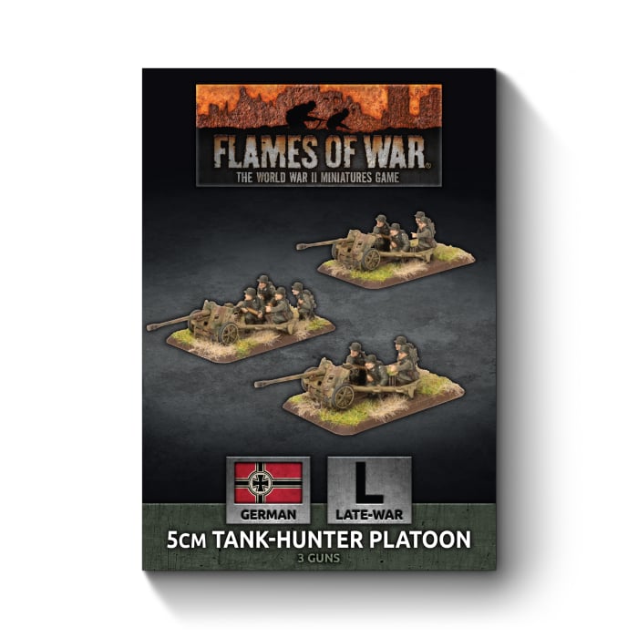 Flames of War - 5cm Tank-Hunter Platoon - Brazos Valley Hobby & Games