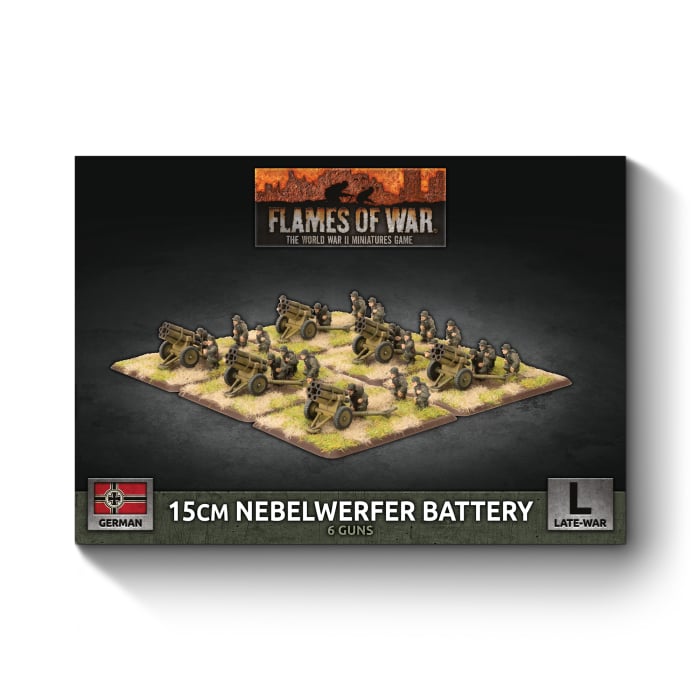 Flames of War - 15cm Nebelwerfer Battery - Brazos Valley Hobby & Games