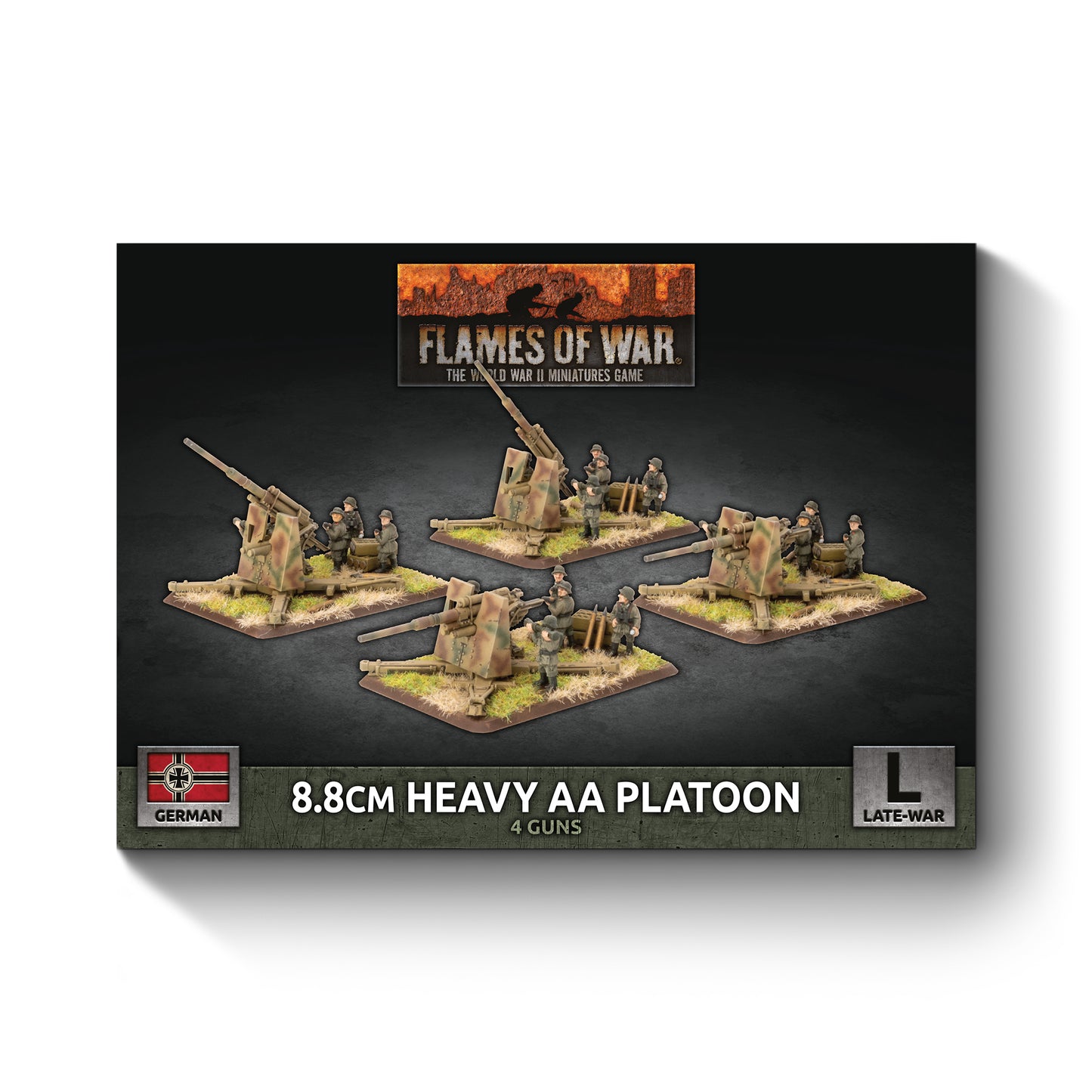 Flames of War - 8.8cm Heavy AA Platoon - Brazos Valley Hobby & Games
