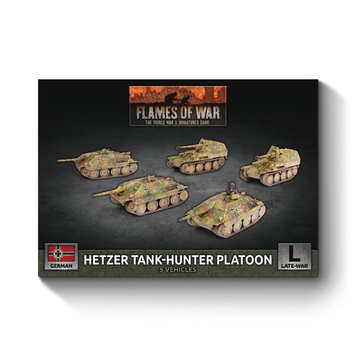 Flames of War - Hetzer Tank Hunter Platoon - Brazos Valley Hobby & Games