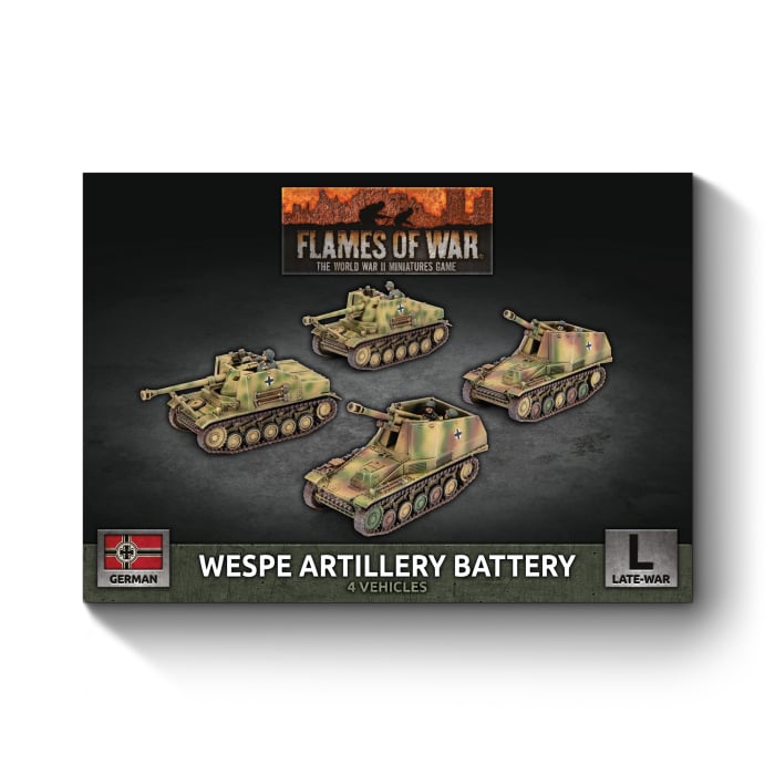 Flames of War - Wespe Artillery Battery - Brazos Valley Hobby & Games