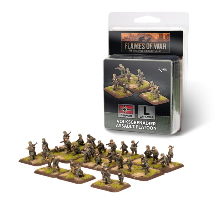 Flames of War - Volksgrenadier Assault Platoon - Brazos Valley Hobby & Games