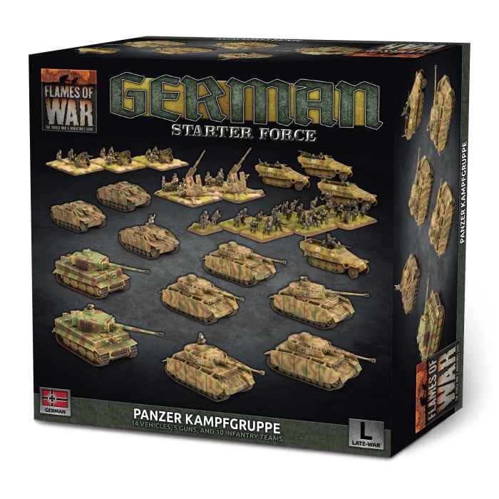 Flames of War - German Starter Army: Panzer Kampgruppe - Brazos Valley Hobby & Games