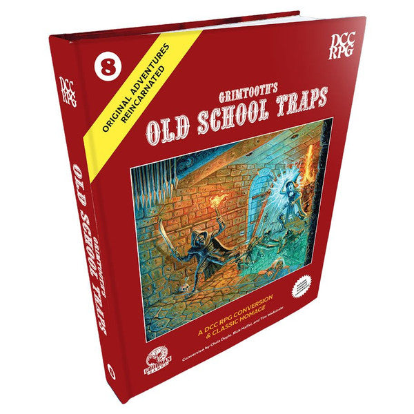 Dungeon Crawl Classics: Original Adventures Reincarnated #8 Grimtooth’s Old School Traps - Brazos Valley Hobby & Games