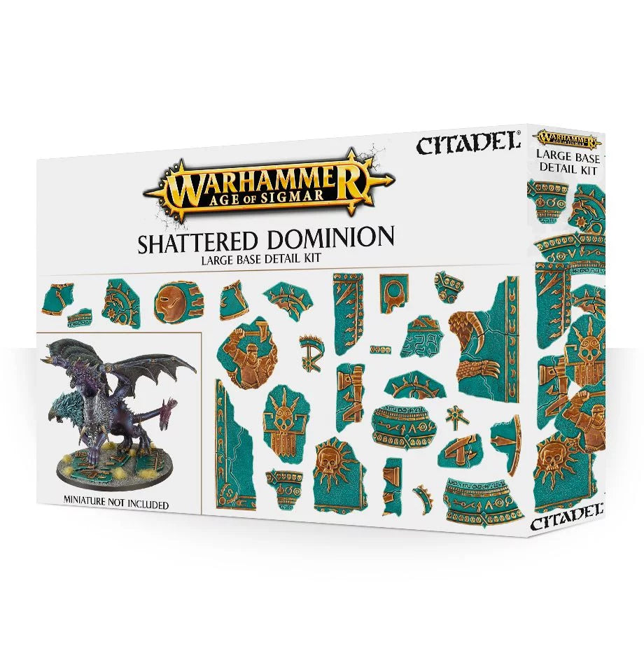 Shattered Dominion: Large Base Detail Kit - Brazos Valley Hobby & Games