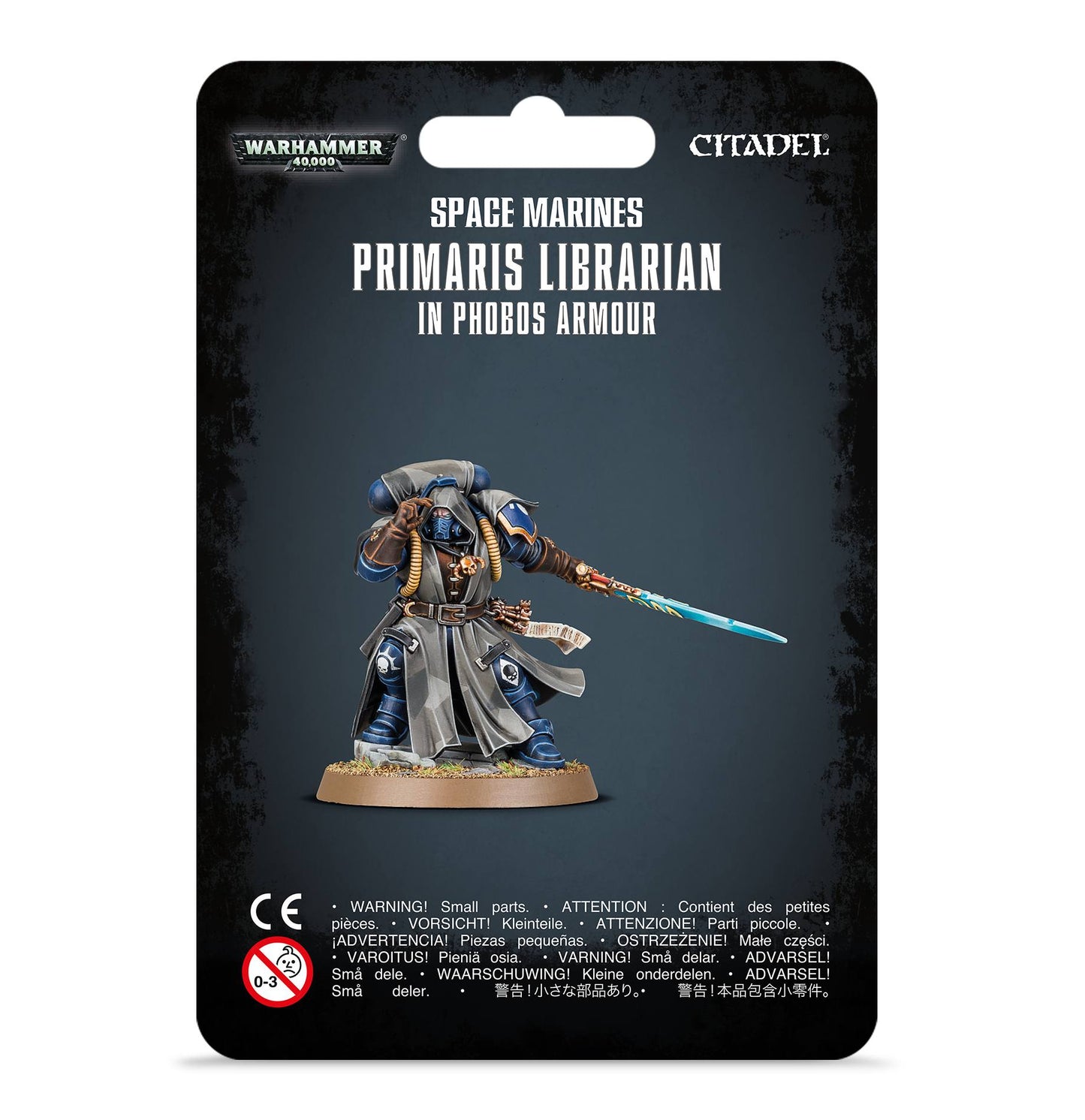 Space Marines: Primaris Librarian in Phobos Armour - Brazos Valley Hobby & Games