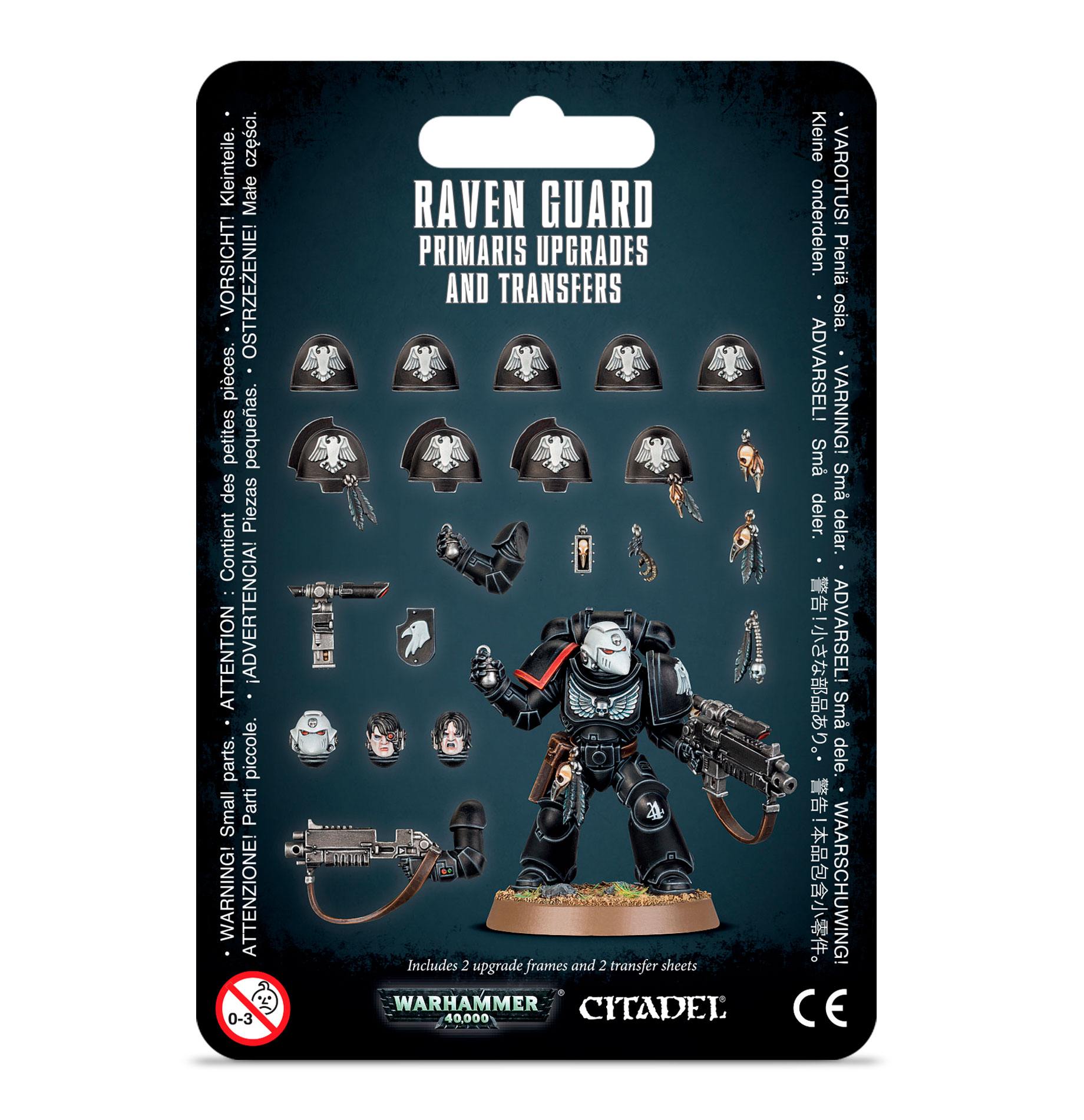 Space Marines: Raven Guard - Primaris Upgrades & Transfers - Brazos Valley Hobby & Games