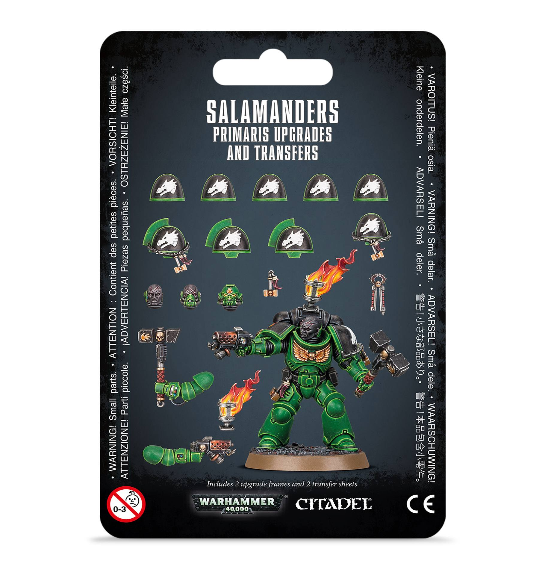 Space Marines: Salamanders - Primaris Upgrades & Transfers - Brazos Valley Hobby & Games