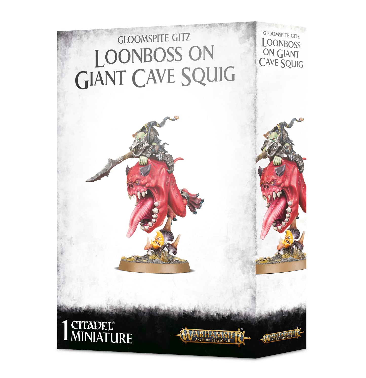 Gloomspite Gitz: Loonboss on Giant Cave Squig - Brazos Valley Hobby & Games