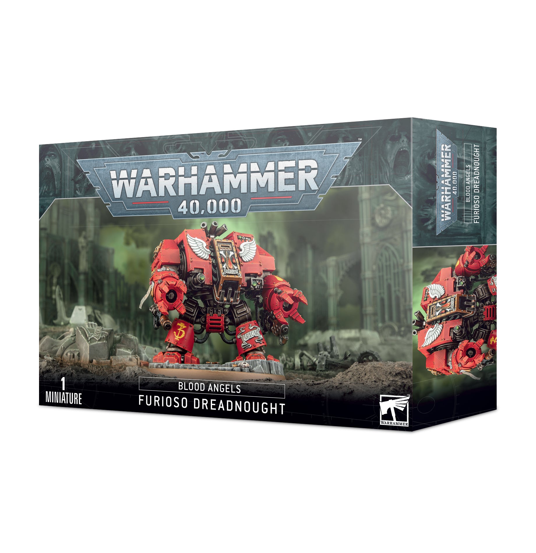 Blood Angels: Furioso Dreadnought - Brazos Valley Hobby & Games