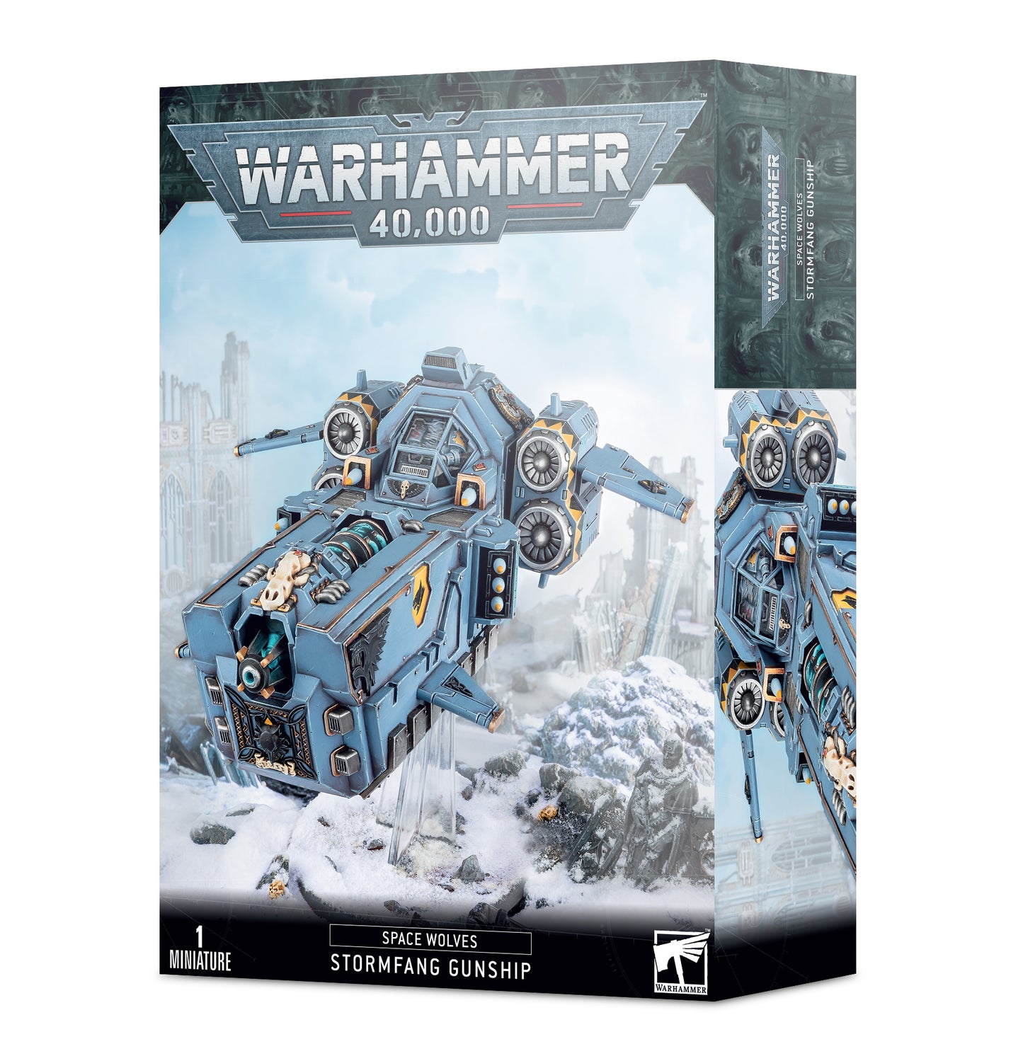 Space Wolves: Stormfang Gunship - Brazos Valley Hobby & Games