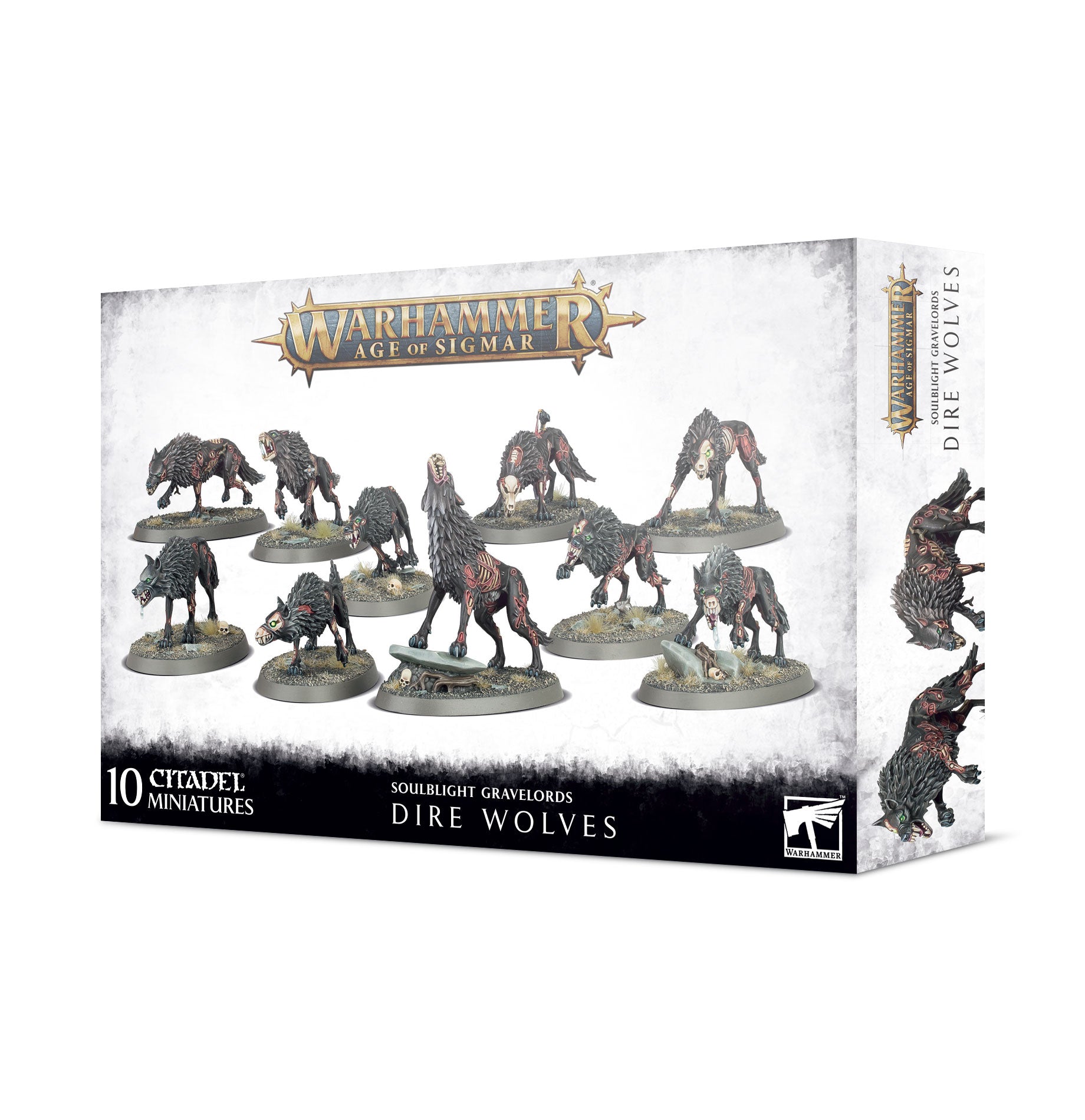 Soulblight Gravelords: Dire Wolves - Brazos Valley Hobby & Games