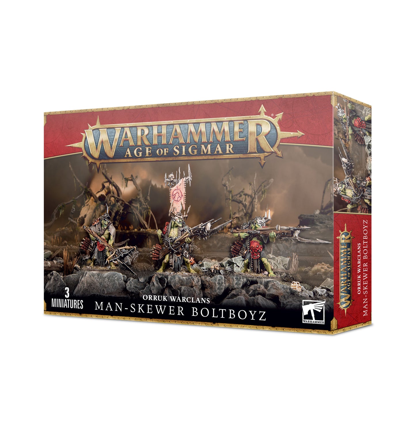 Orruk Warclans: Man-Skewer Boltboyz - Brazos Valley Hobby & Games