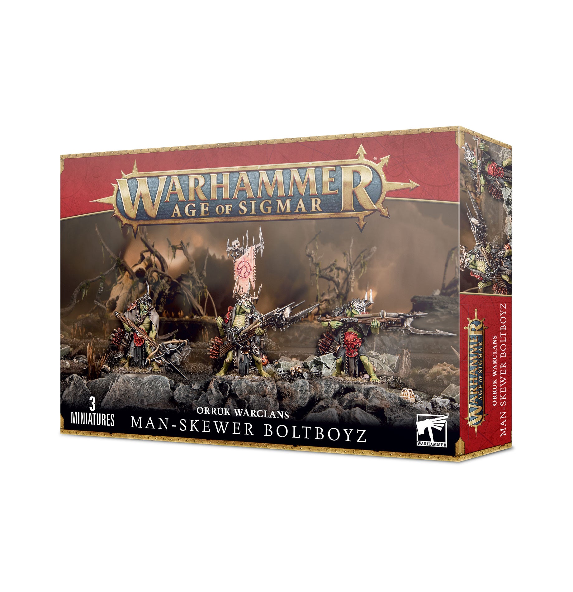 Orruk Warclans: Man-Skewer Boltboyz - Brazos Valley Hobby & Games