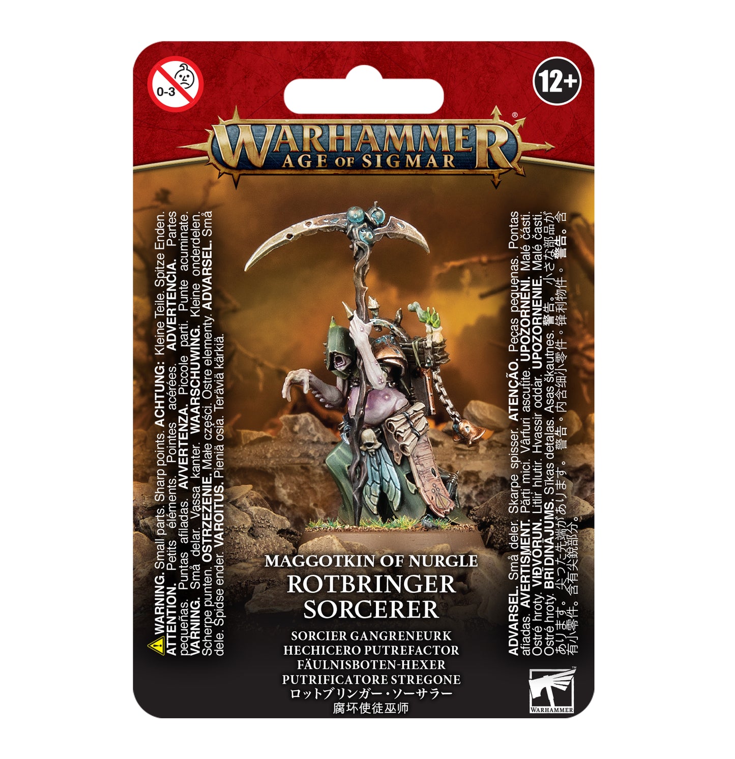 Maggotkin of Nurgle: Rotbringer Sorcerer - Brazos Valley Hobby & Games