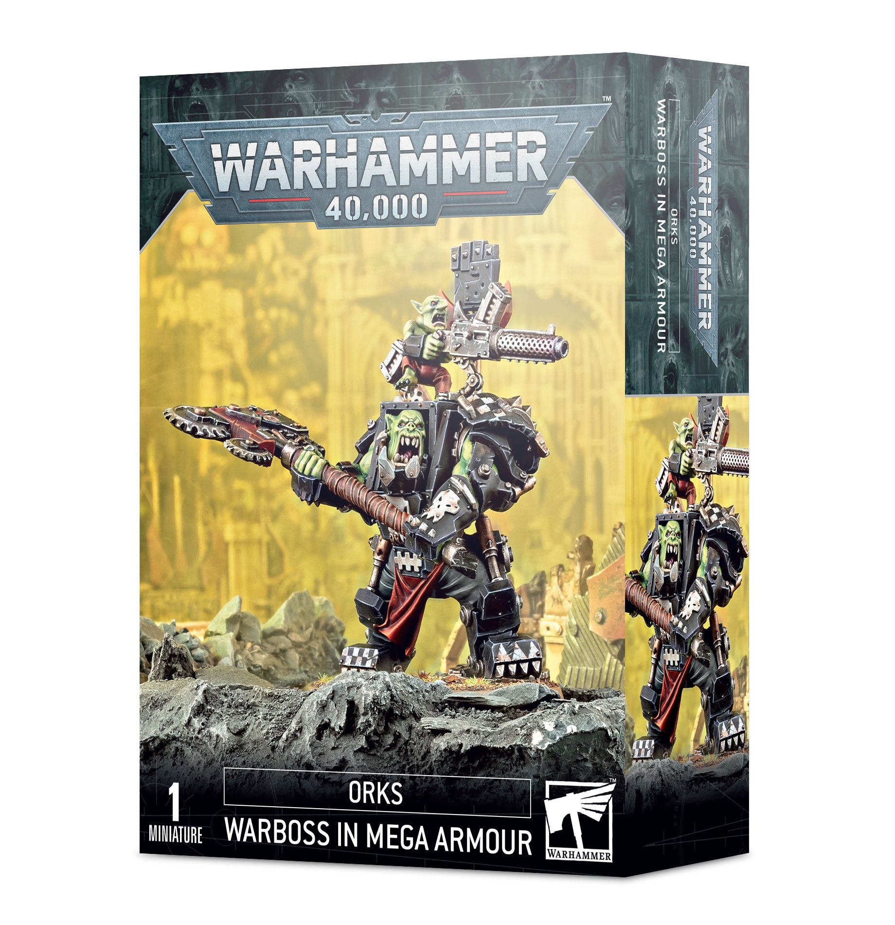 Orks: Ork Warboss in Mega Armour - Brazos Valley Hobby & Games