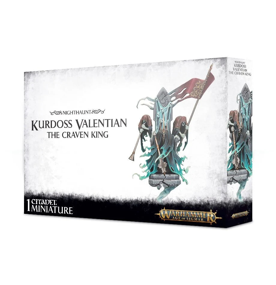 Nighthaunt: Kurdoss Valentian, The Craven King - Brazos Valley Hobby & Games