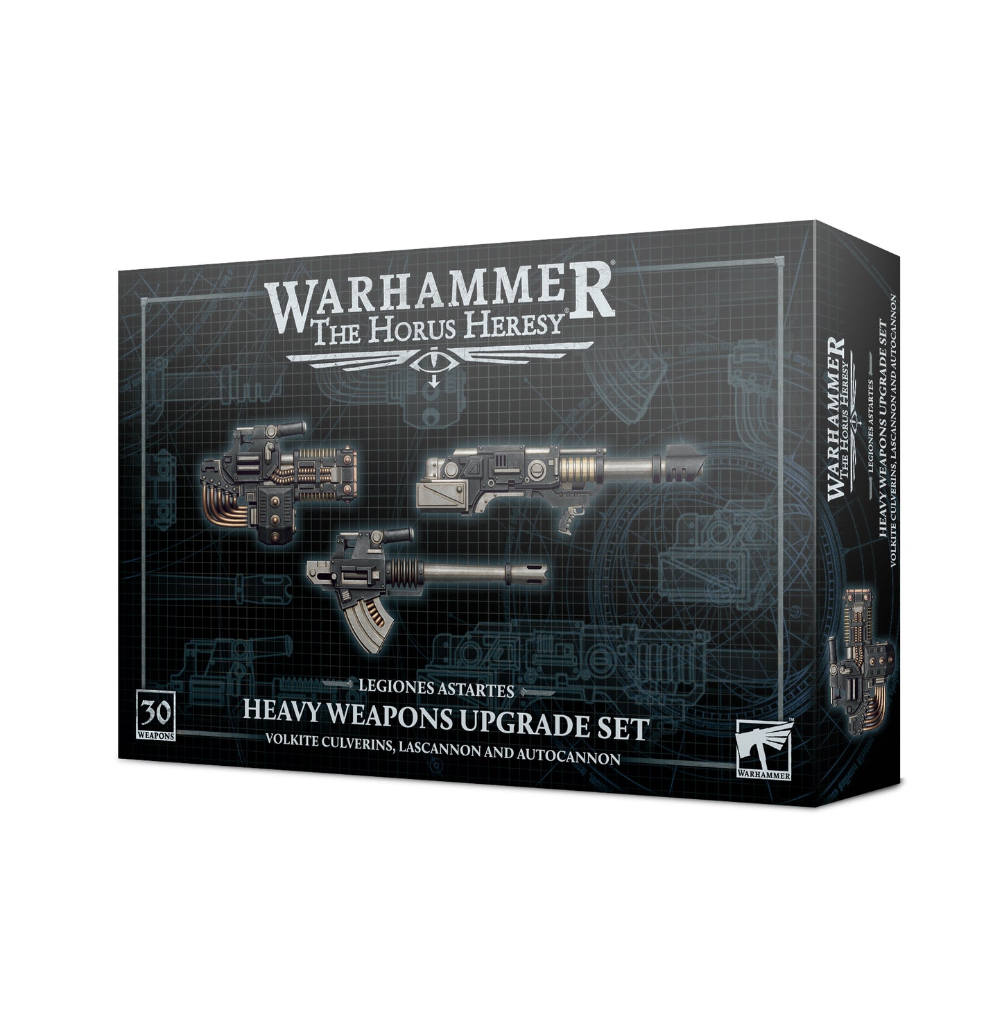 Legiones Astartes: Heavy Weapons Upgrade Set - Volkite Culverins and Lascannons - Brazos Valley Hobby & Games