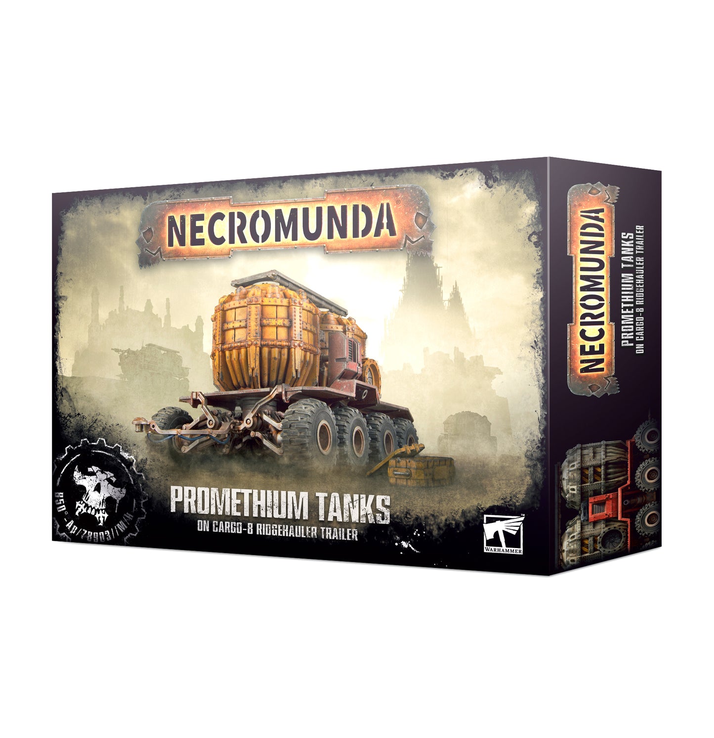 Necromunda: Promethium Tanks on Cargo-8 Ridgehauler Trailer - Brazos Valley Hobby & Games