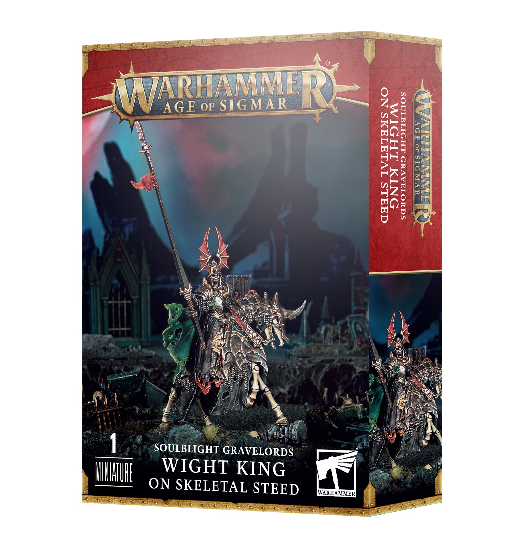 Soulblight Gravelords: Wight King on Skeletal Steed - Brazos Valley Hobby & Games