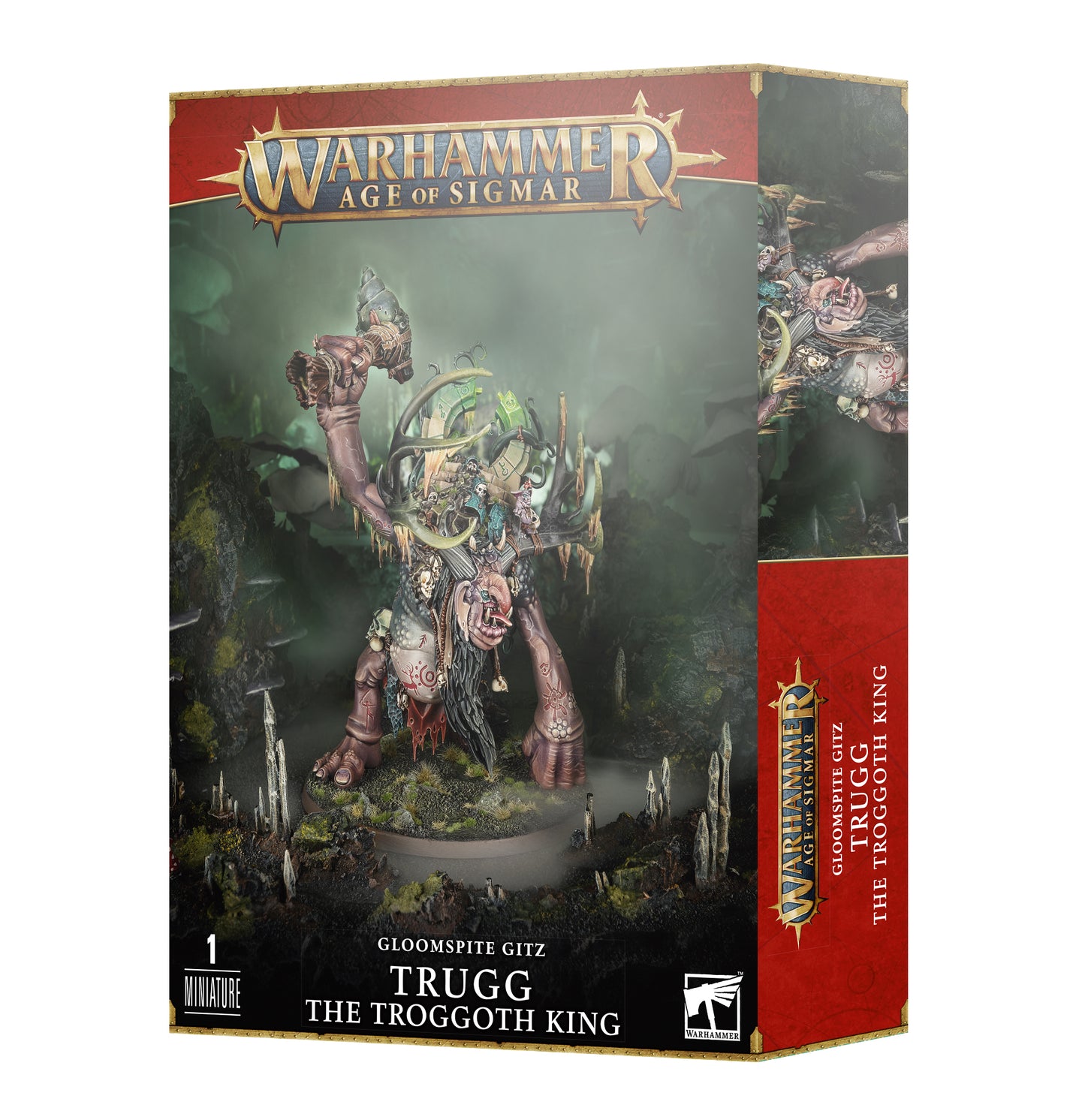 Gloomspite Gitz: Trugg the Troggoth king - Brazos Valley Hobby & Games