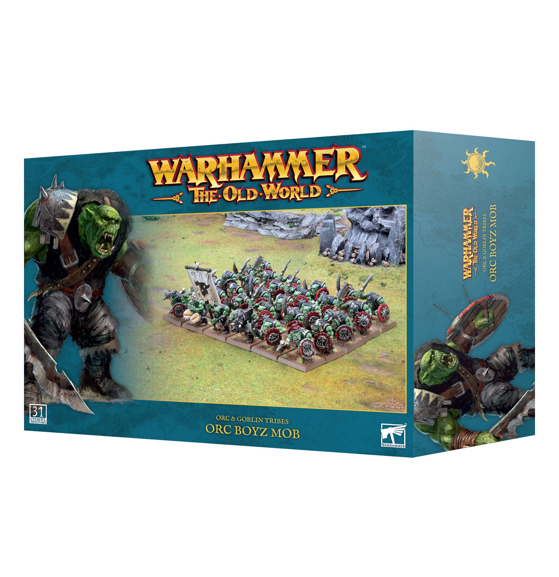 Orc & Goblin Tribes: Orc Boyz Mob - Brazos Valley Hobby & Games
