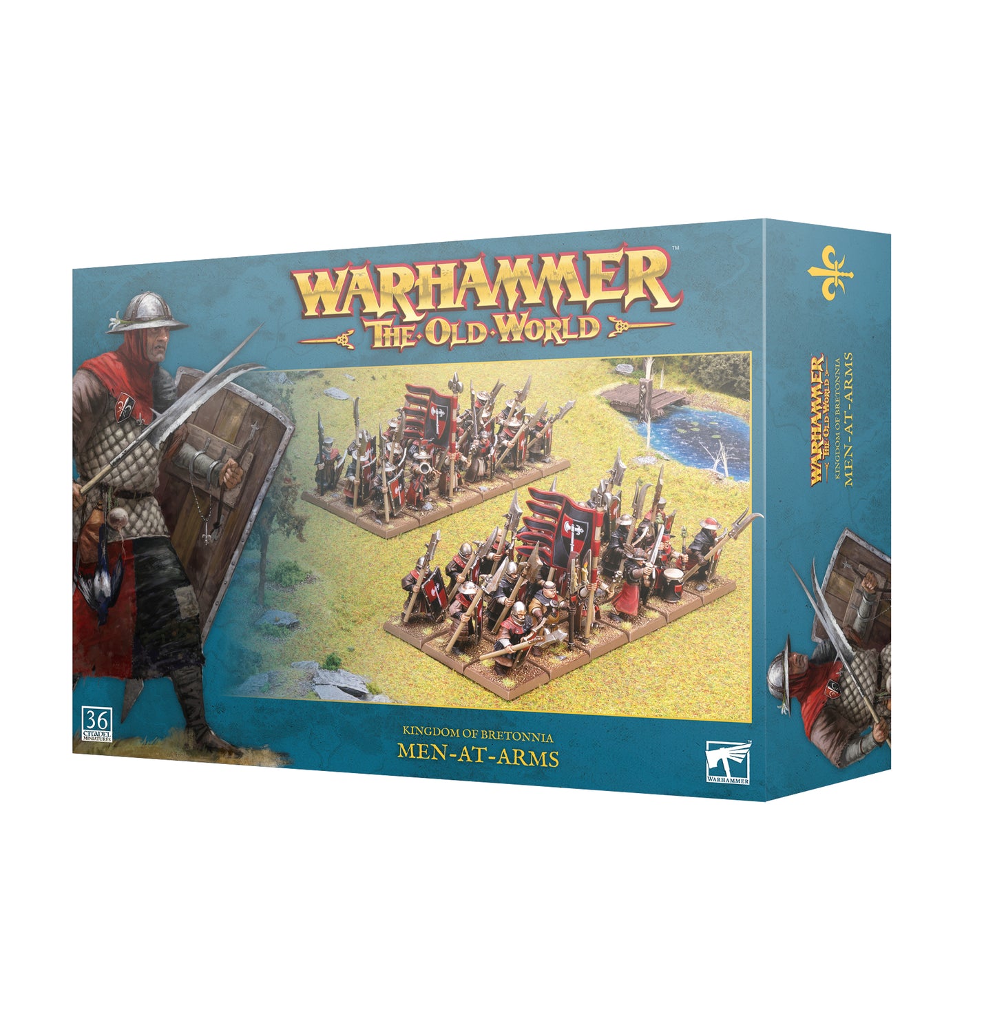 Kingdom of Bretonnia: Men-at-Arms - Brazos Valley Hobby & Games