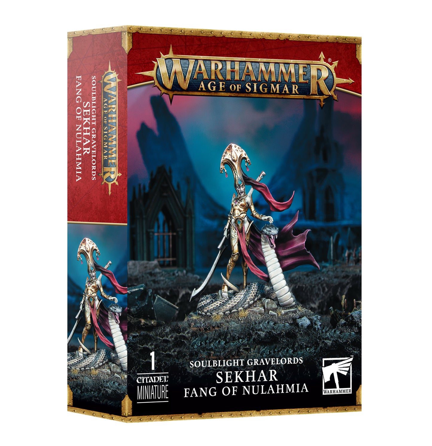 Soulblight Gravelords: Sekhar, Fang of Nulahmia - Brazos Valley Hobby & Games