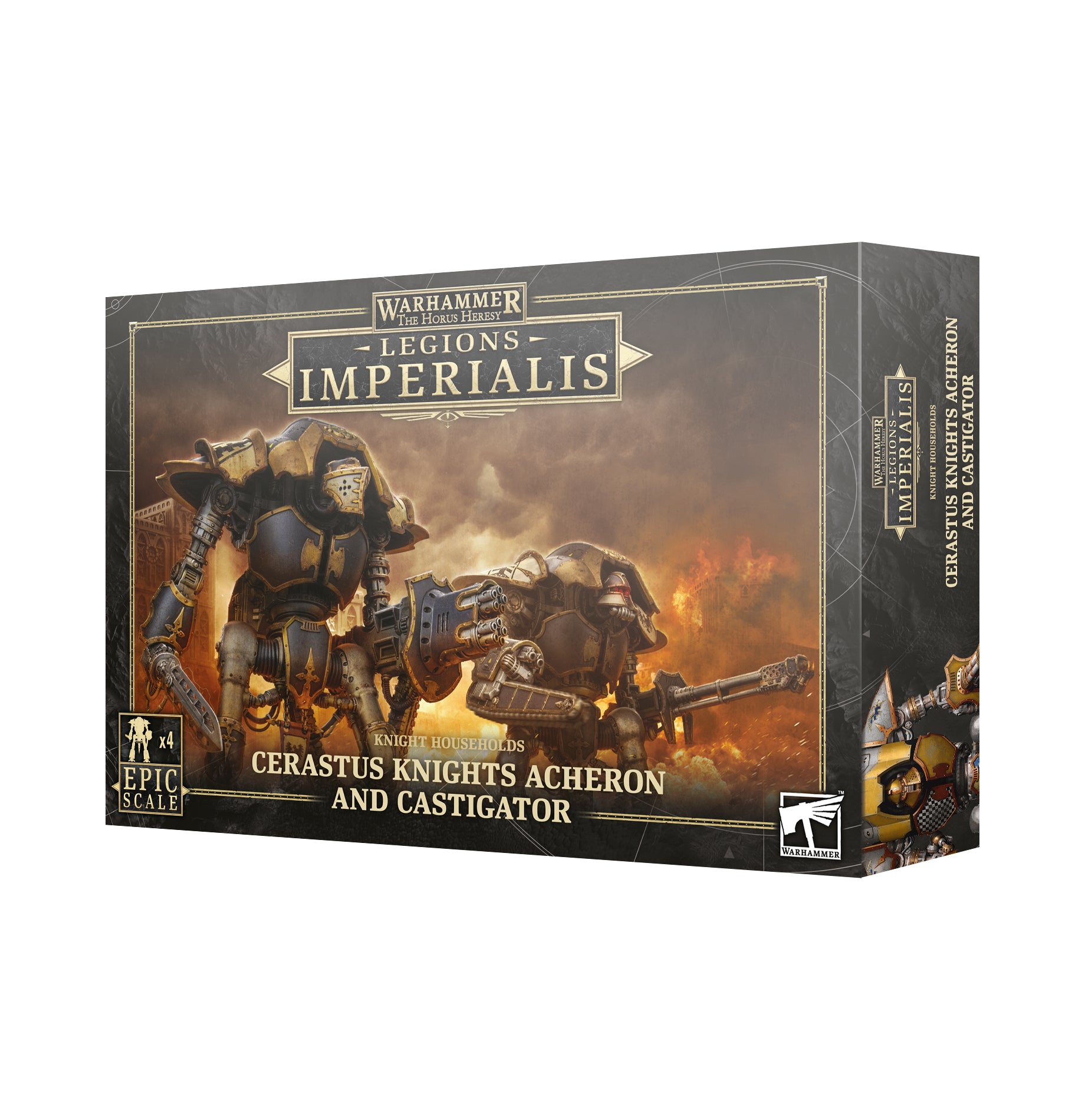 Adeptus Titanicus: Cerastus Knights Acheron and Castigator - Brazos Valley Hobby & Games