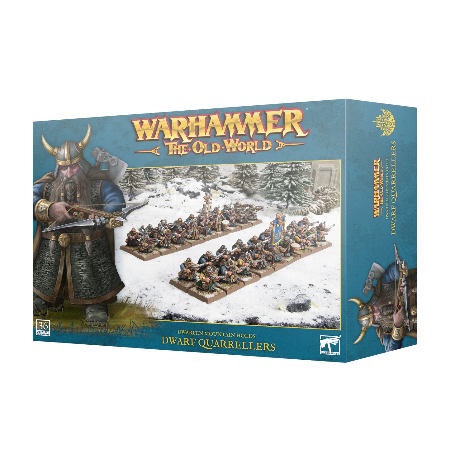 Dwarfen Mountain Holds: Dwarf Quarrellers - Brazos Valley Hobby & Games