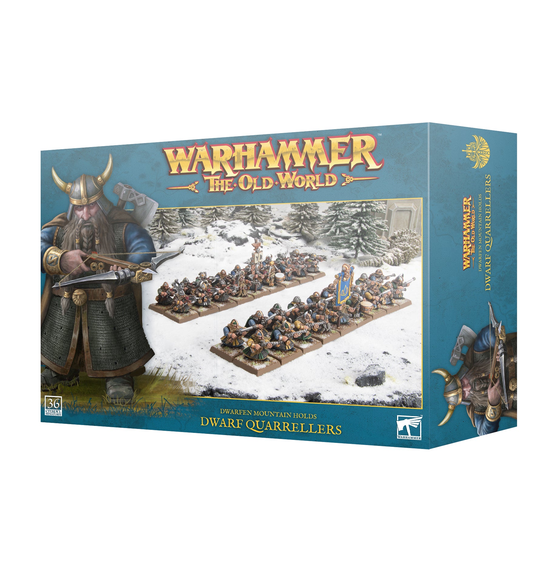 Dwarfen Mountain Holds: Dwarf Quarrellers - Brazos Valley Hobby & Games