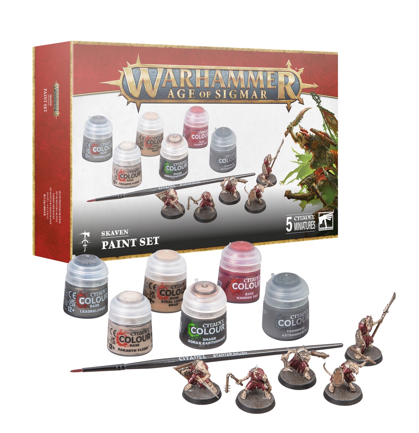 Warhammer 40,000: Skaven & Paints Kit - Brazos Valley Hobby & Games