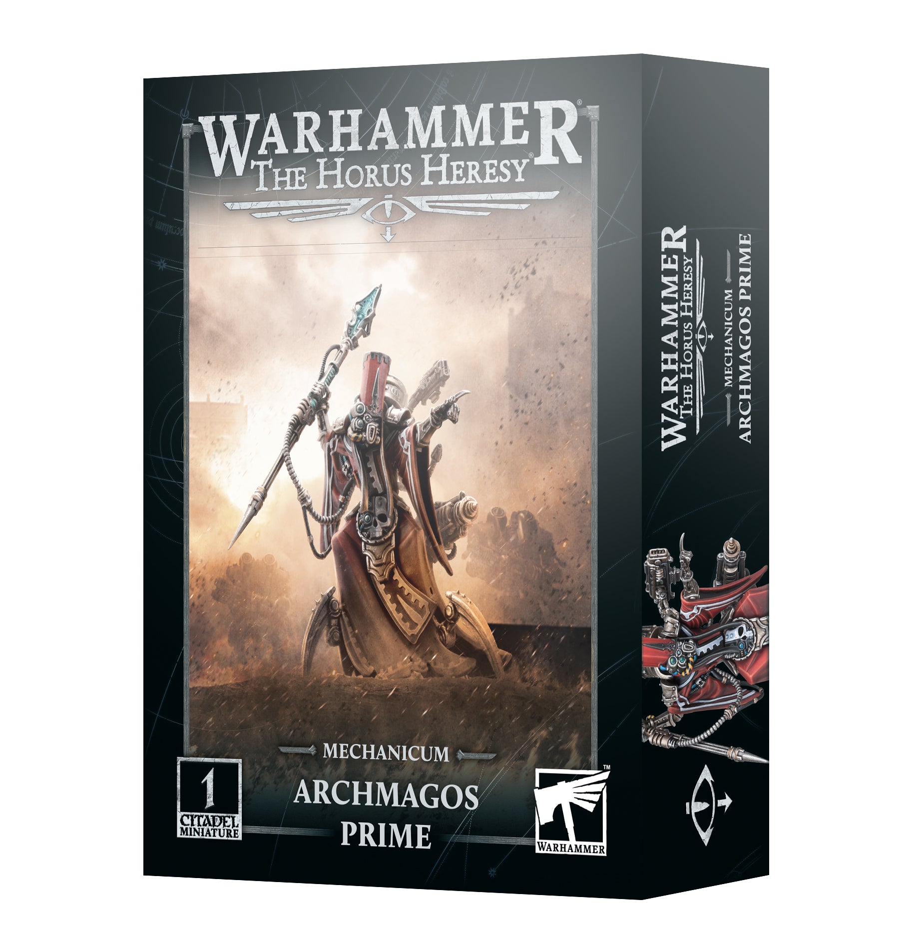 Warhammer - The Horus Heresy - Archmagos Prime figurine. 