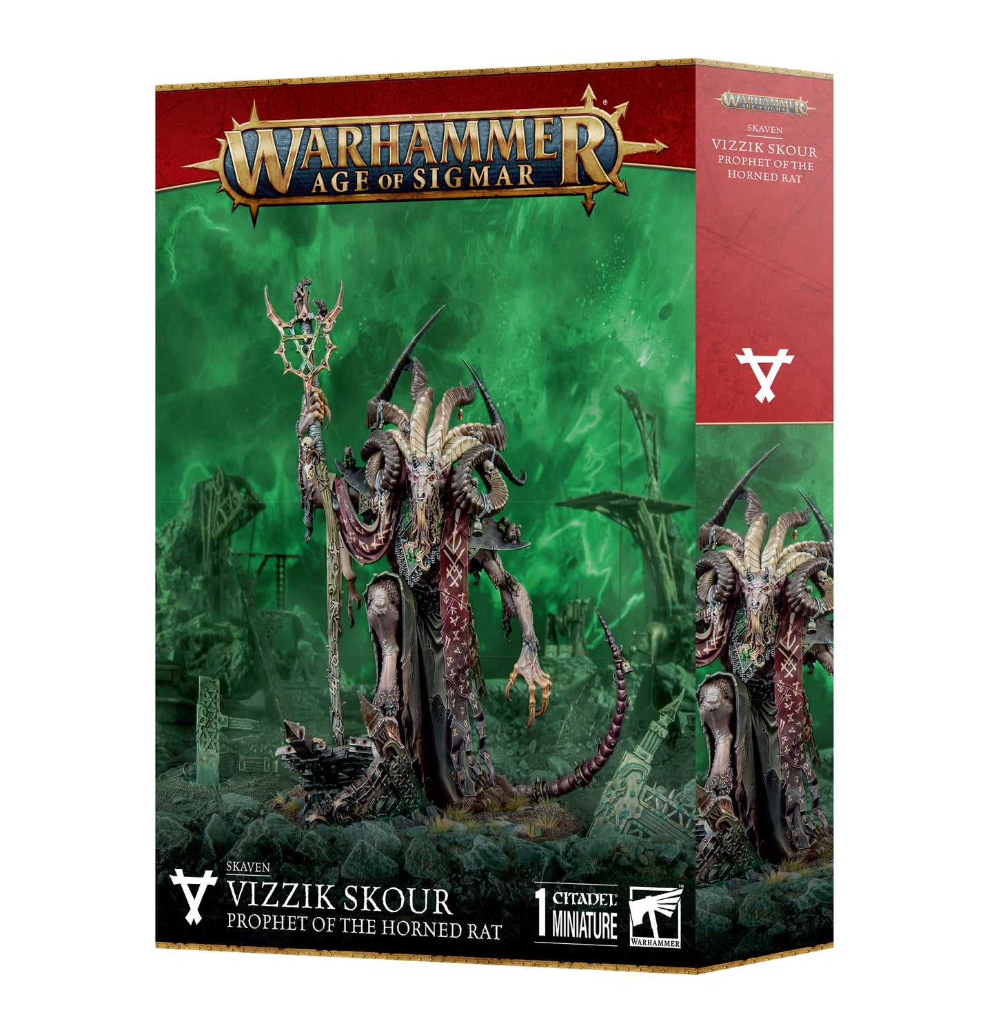 Skaven: Vizzik, Skour Prophet of the Horned - Brazos Valley Hobby & Games