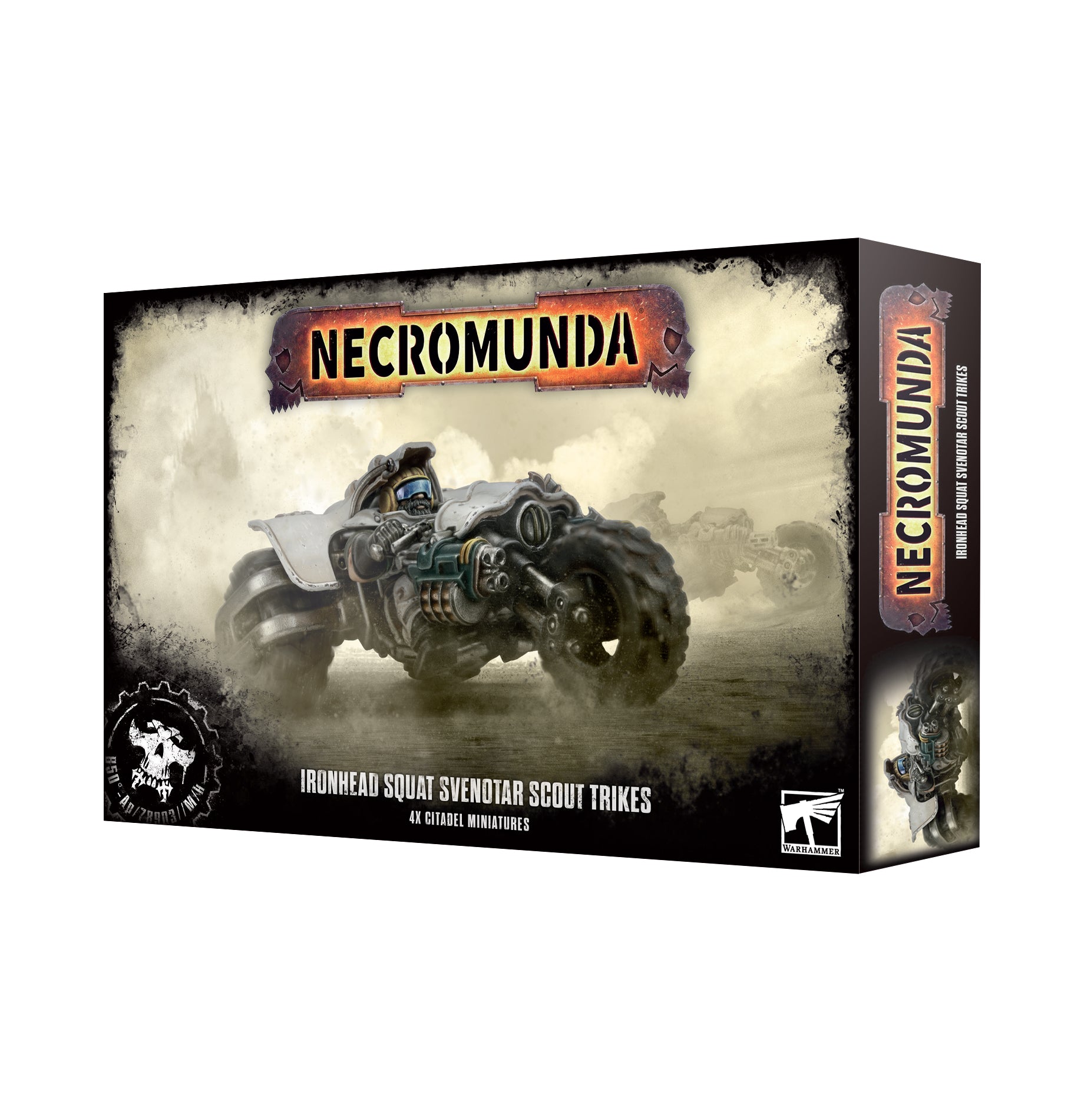 Necromunda: Ironhead Squat Svenotar Scout Trikes - Brazos Valley Hobby & Games