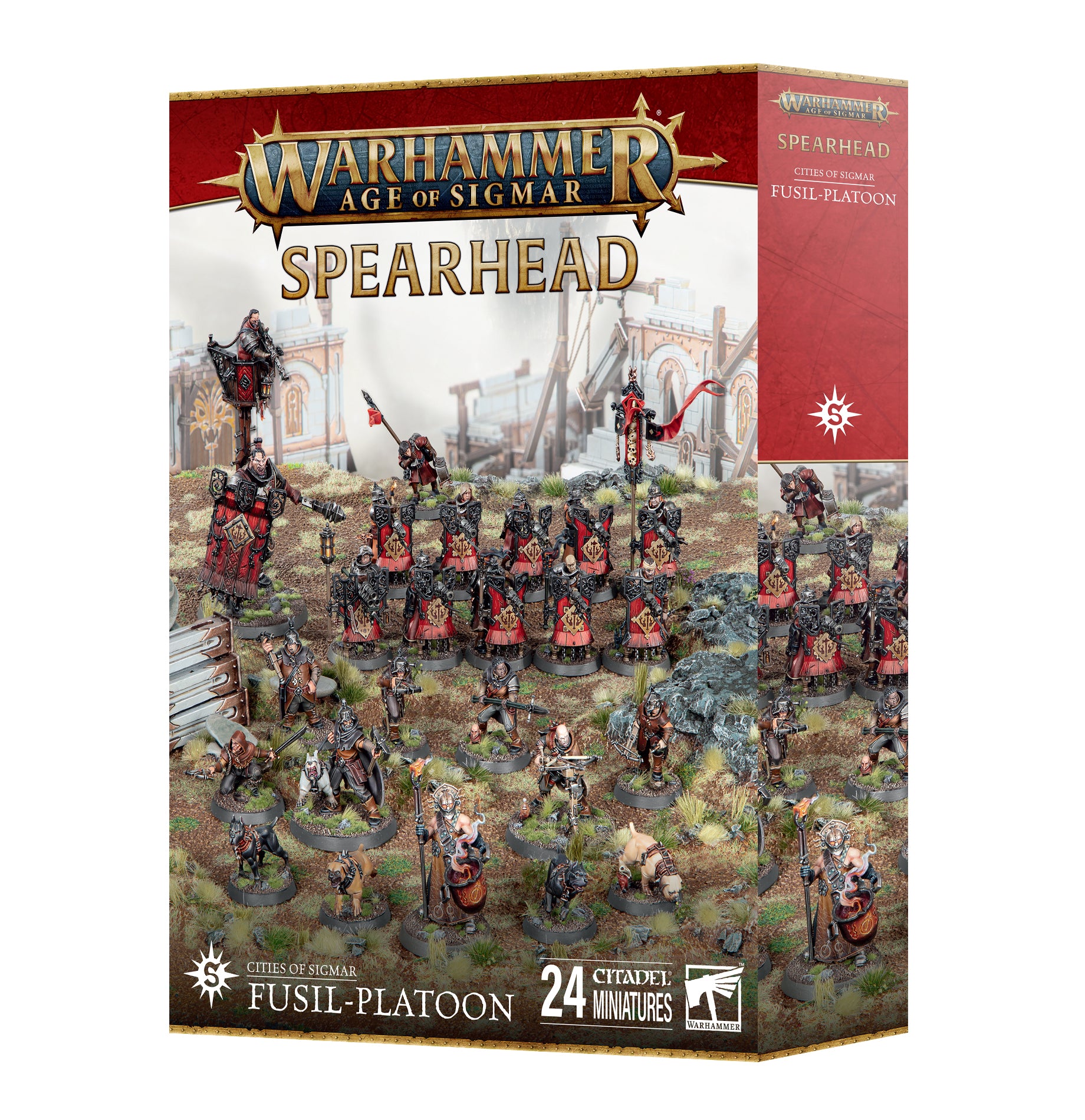 Warhammer - Age of Sigmar, spearhead, Fusil Platoon - 24 figurines.