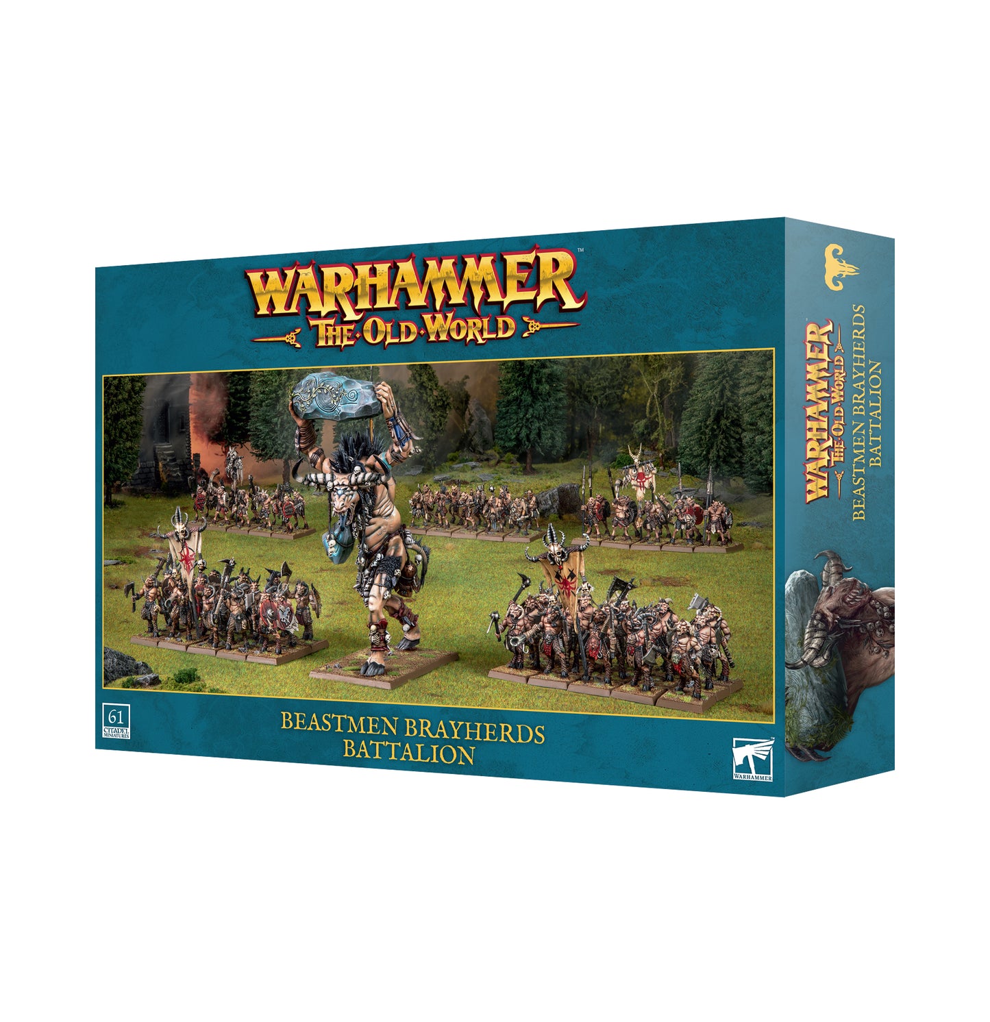 Warhammer - the old world - Beastmen Brayherds Battalion. 