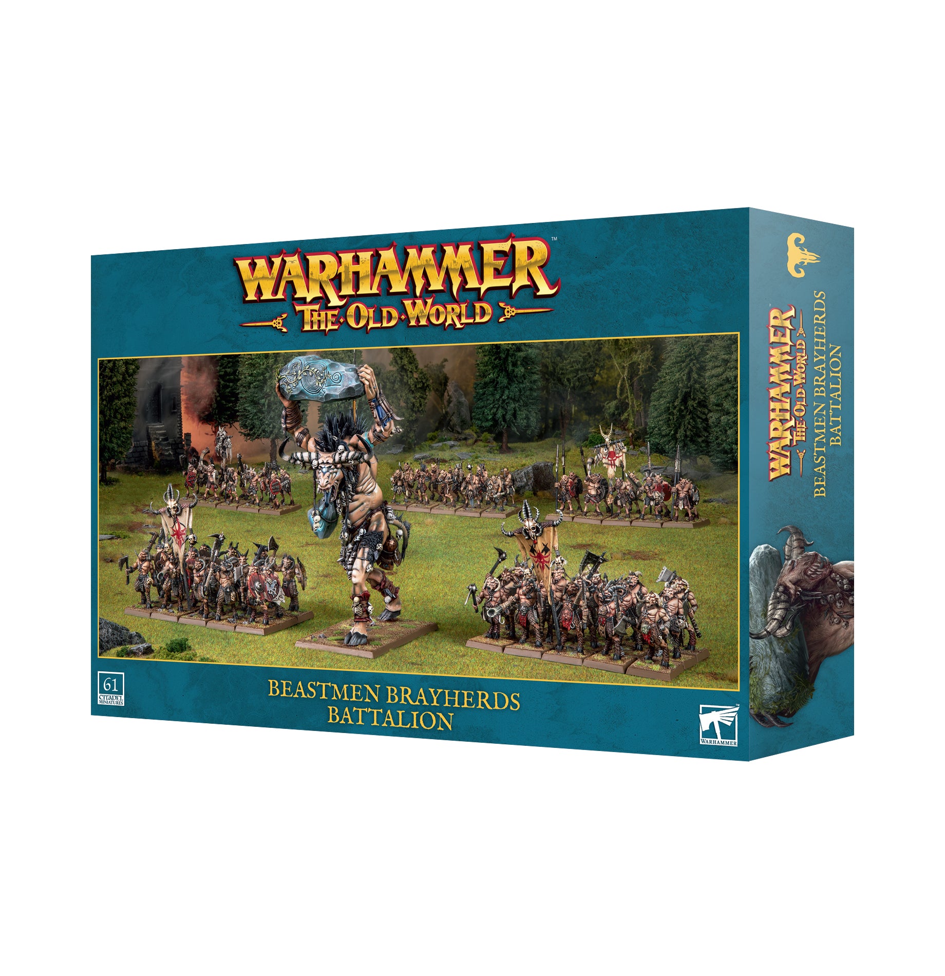 Warhammer - the old world - Beastmen Brayherds Battalion. 