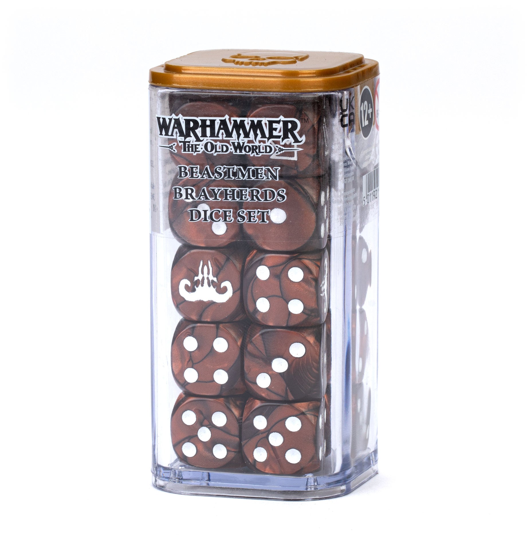 Warhammer beastman brayheads dice set, tower of dice. 