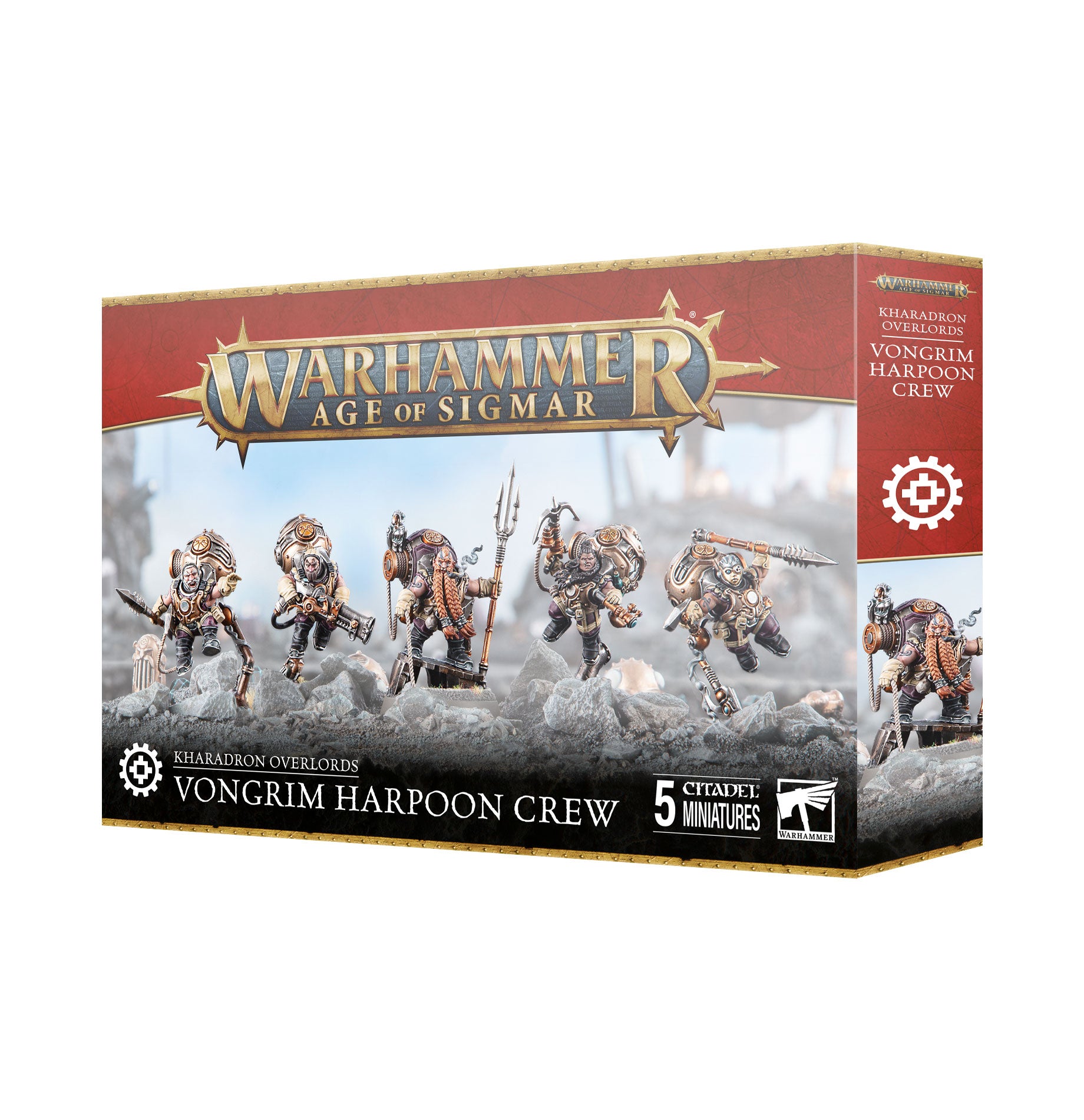 Kharadon Overlords: Vongrim Harpoon Crew - Brazos Valley Hobby & Games