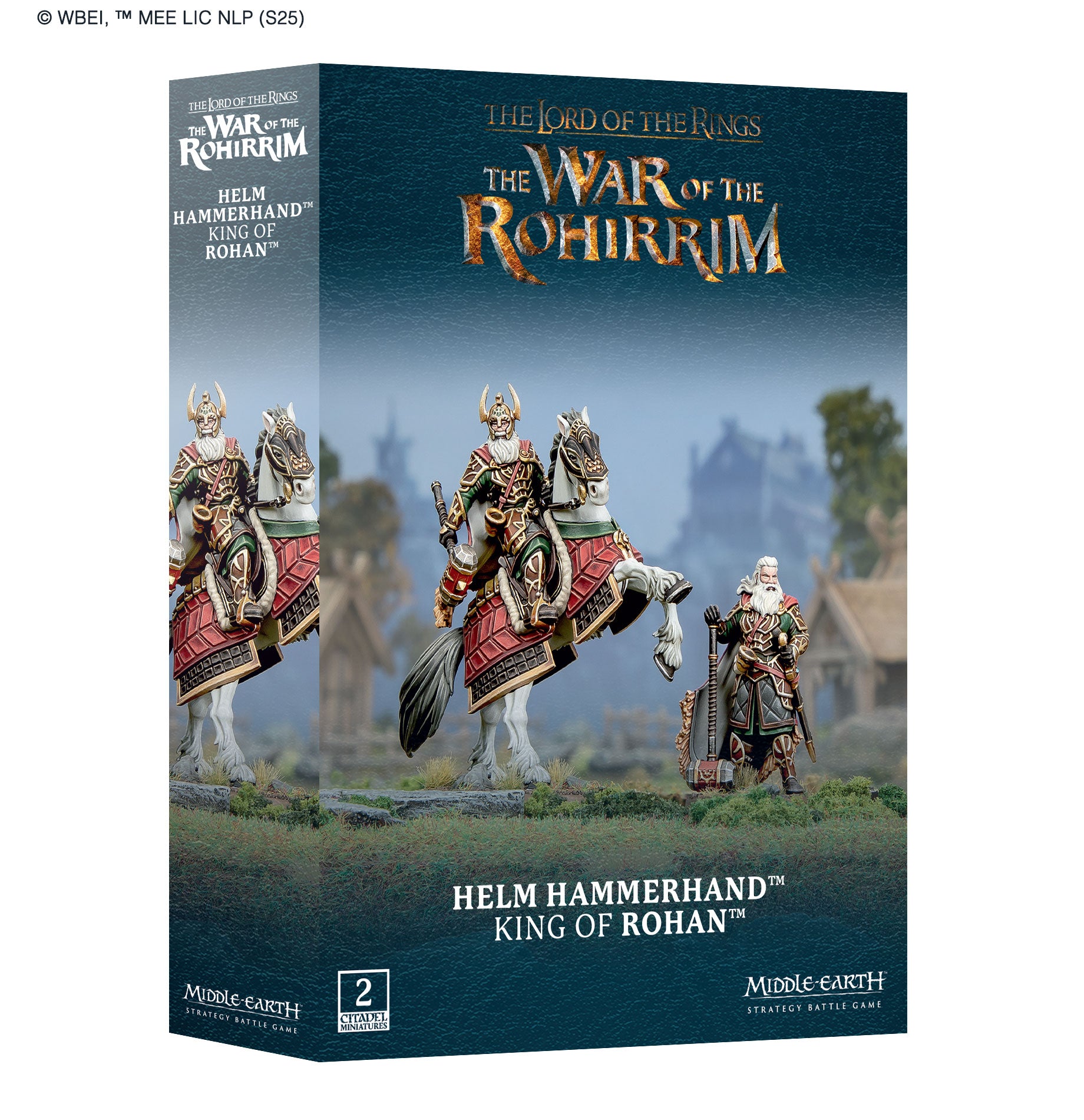 MESBG: Helm Hammerhand, King of Rohan - Brazos Valley Hobby & Games