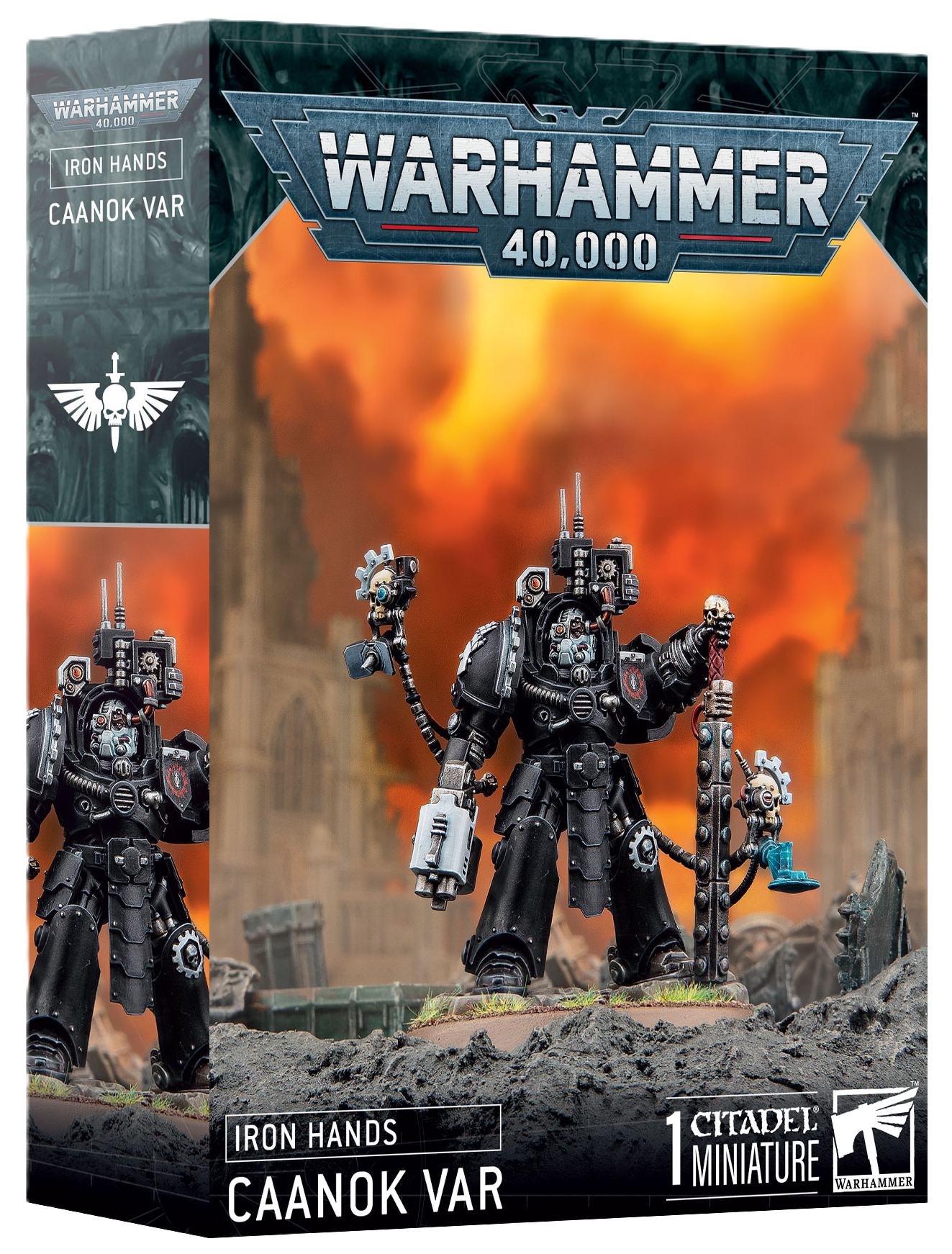 Space Marines: Iron Hands - Caanok Var - Brazos Valley Hobby & Games