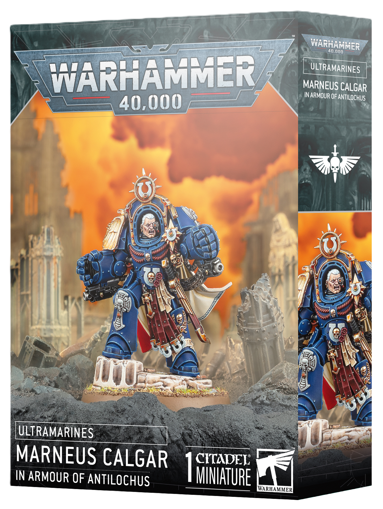 Ultramarines: Marneus Calgar in Armour of Antilochus - Brazos Valley Hobby & Games