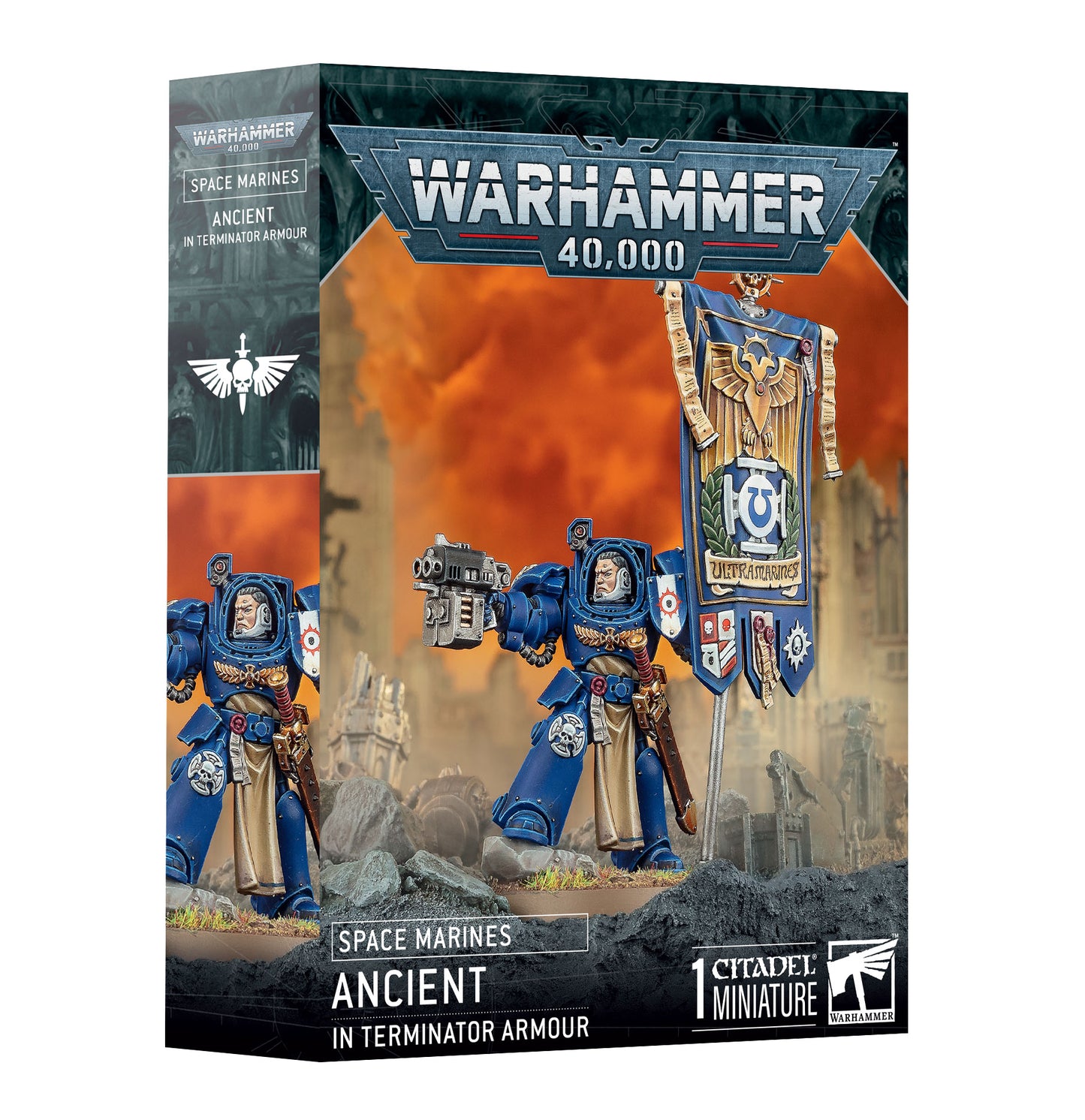 Space Marines: Ancient in Terminator Armour - Brazos Valley Hobby & Games