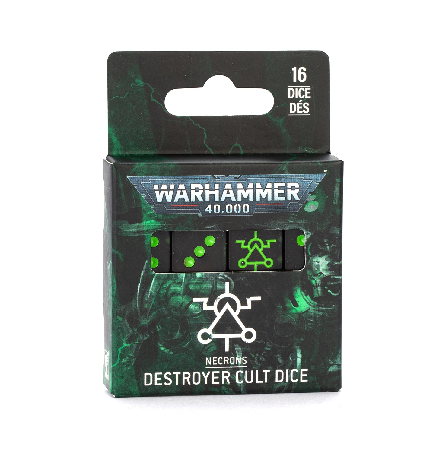 Necrons: Destroyer Cult Dice - Brazos Valley Hobby & Games
