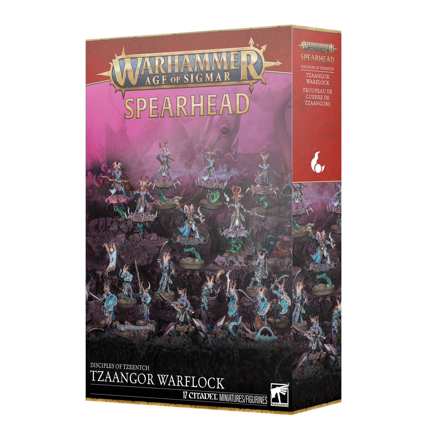 Spearhead: Disciples of Tzeentch - Tzaangor Warflock - Brazos Valley Hobby & Games