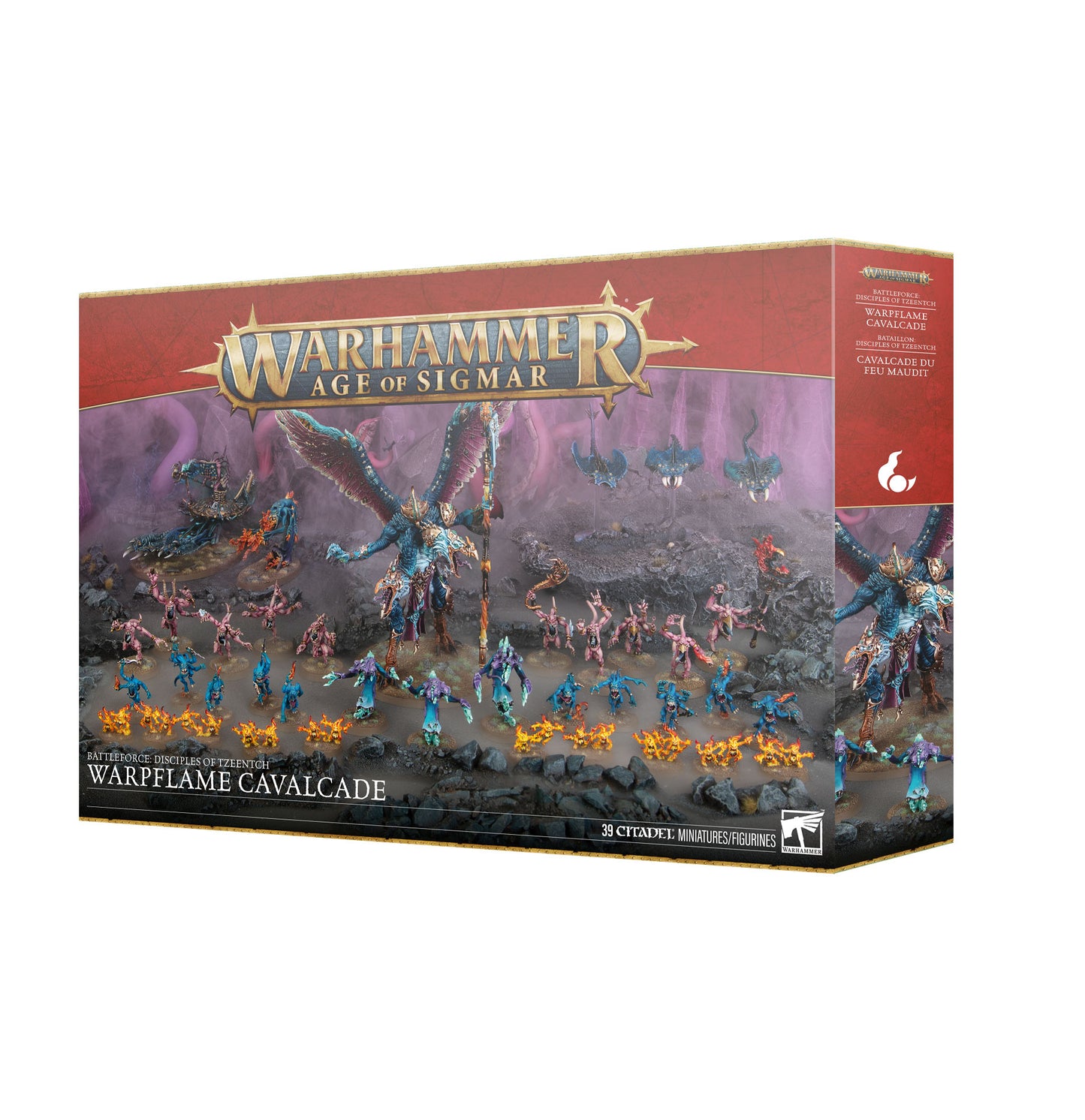 Disciples of Tzeentch: Warpflame Cavalcade Battleforce Box - Brazos Valley Hobby & Games