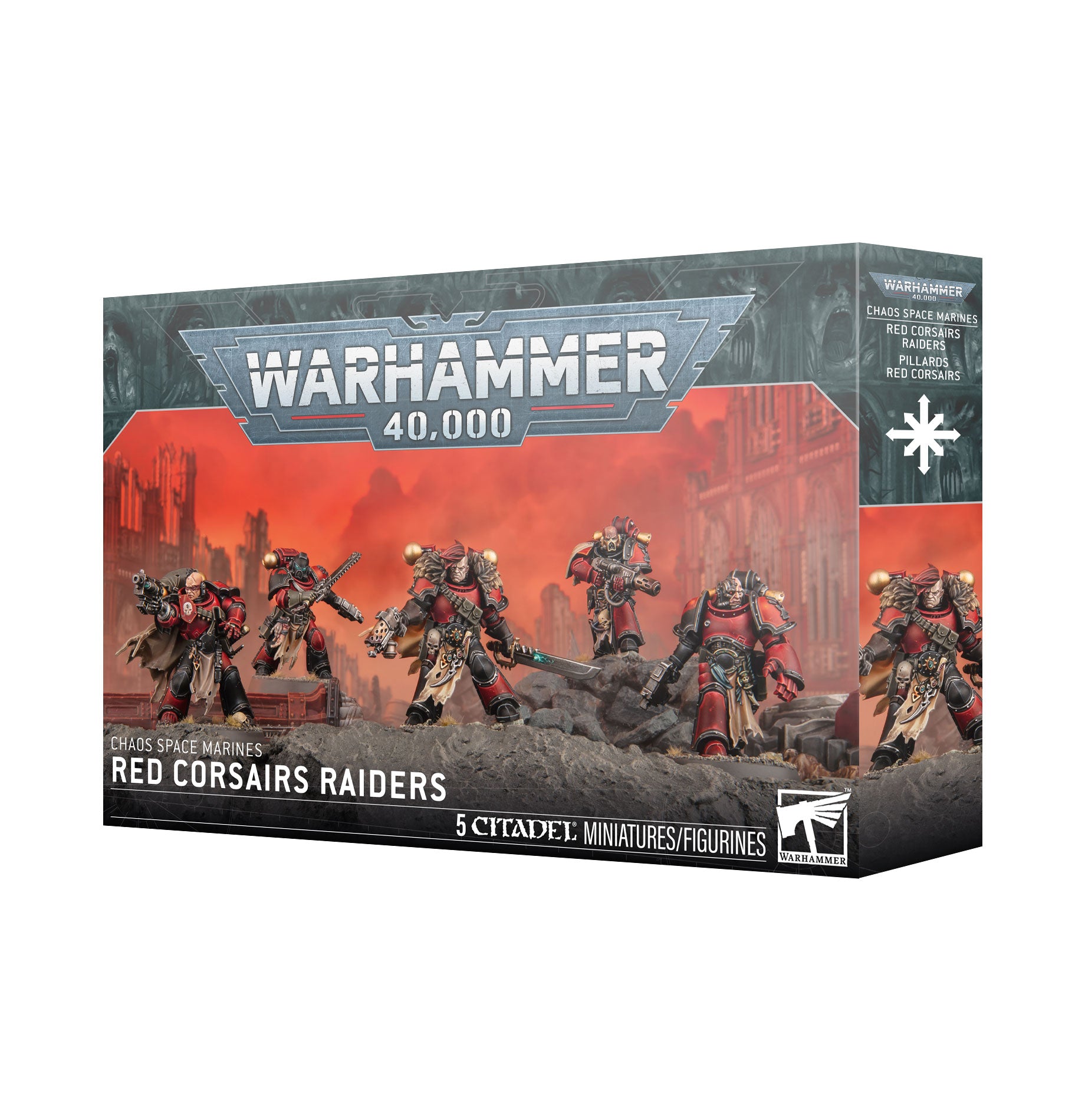 Chaos Space Marines: Red Corsairs Raiders - Brazos Valley Hobby & Games
