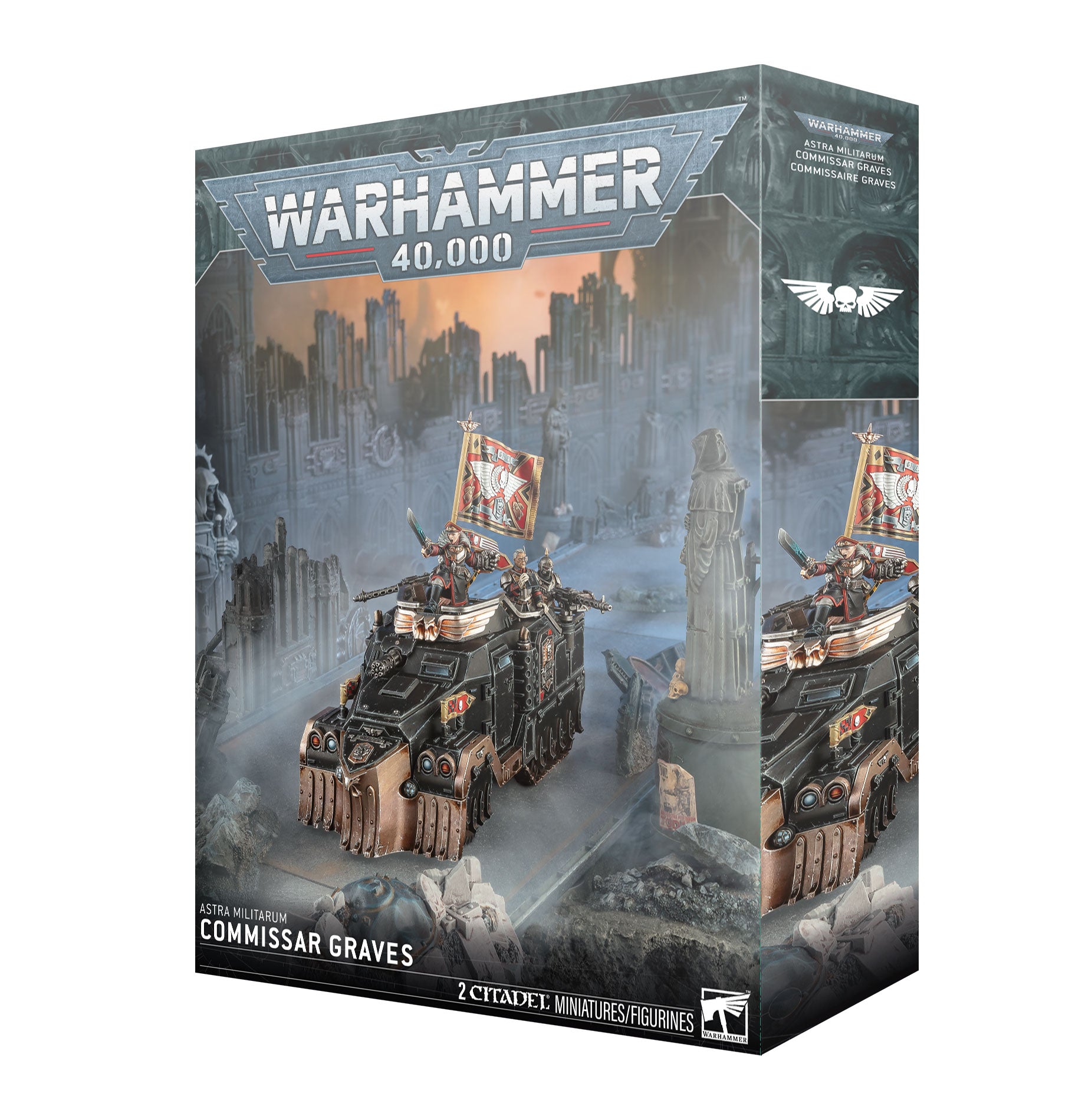 Astra Militarum: Commissar Graves - Brazos Valley Hobby & Games
